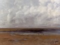 La plage de Trouville à la marée basse Réaliste peintre Gustave Courbet